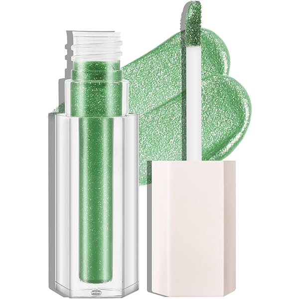 Amazon.co.jp: Boobeen リキッドグリッターアイシャドウ、シマーアイ